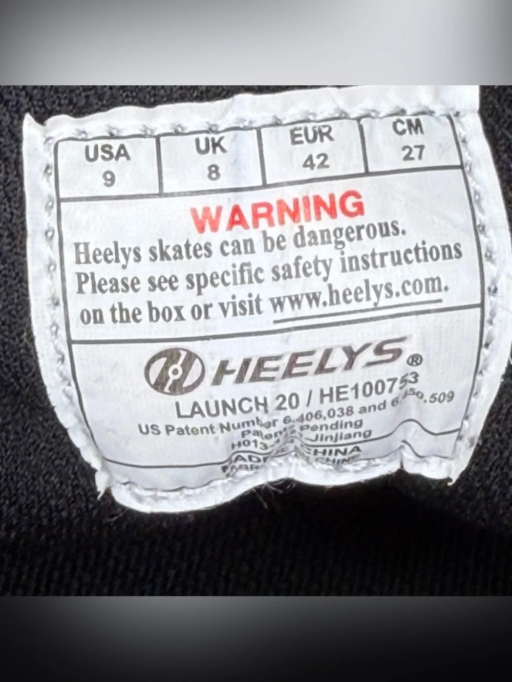 HEELYS Launch 20 wheeled shoes